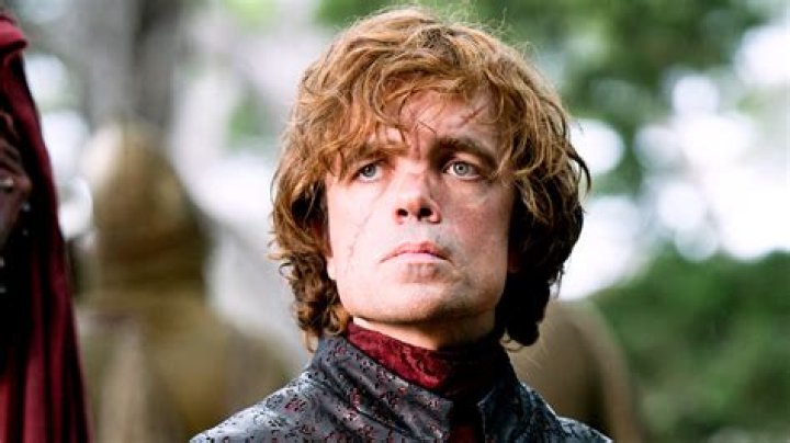 Peter Dinklage as Tyrion Lannister looking sad in Game of Thrones.