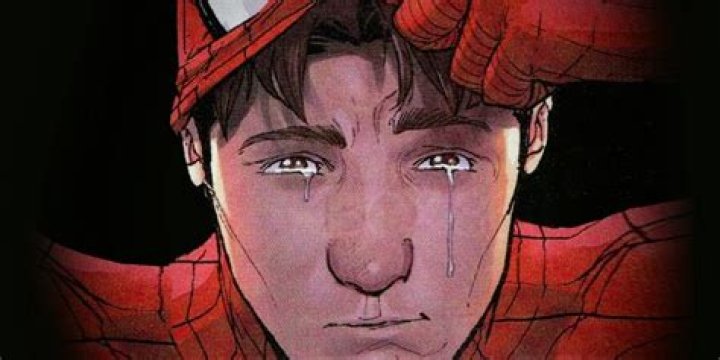 Peter Parker unmasked and looking at the camera in Spider-Man Homecoming