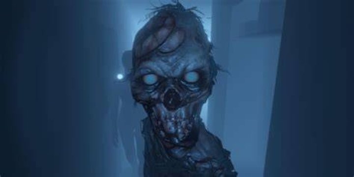 Phasmophobia up-close shot of zombie ghost