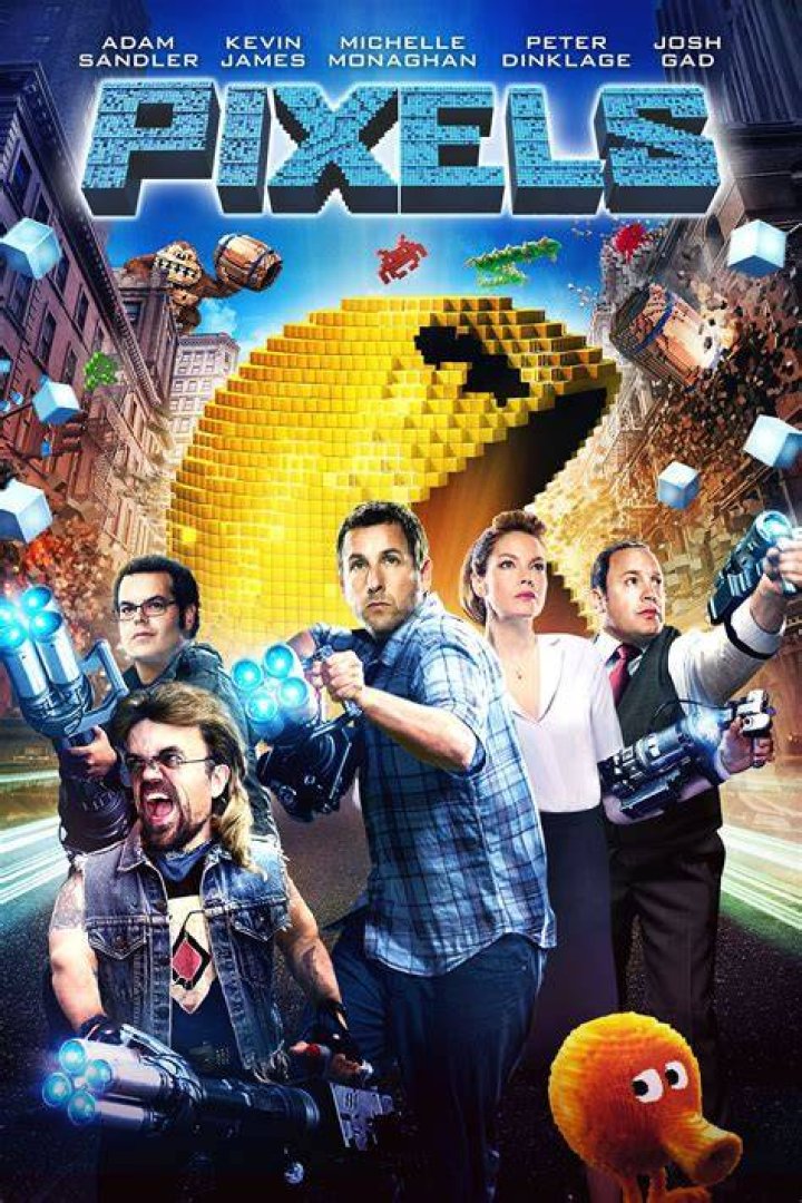 Pixeles Pixels Adam Sandler Pelicula Dvd Sony DVD Walmart en l&iacute;nea