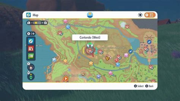 Pokemon Scarlet and Violet location of Fomantis