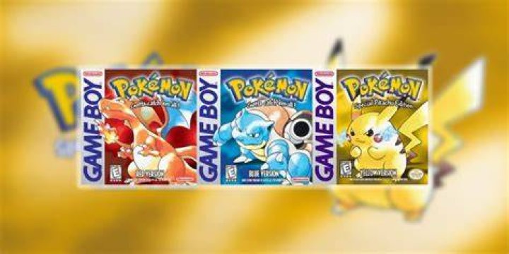 pokemon yellow red blue