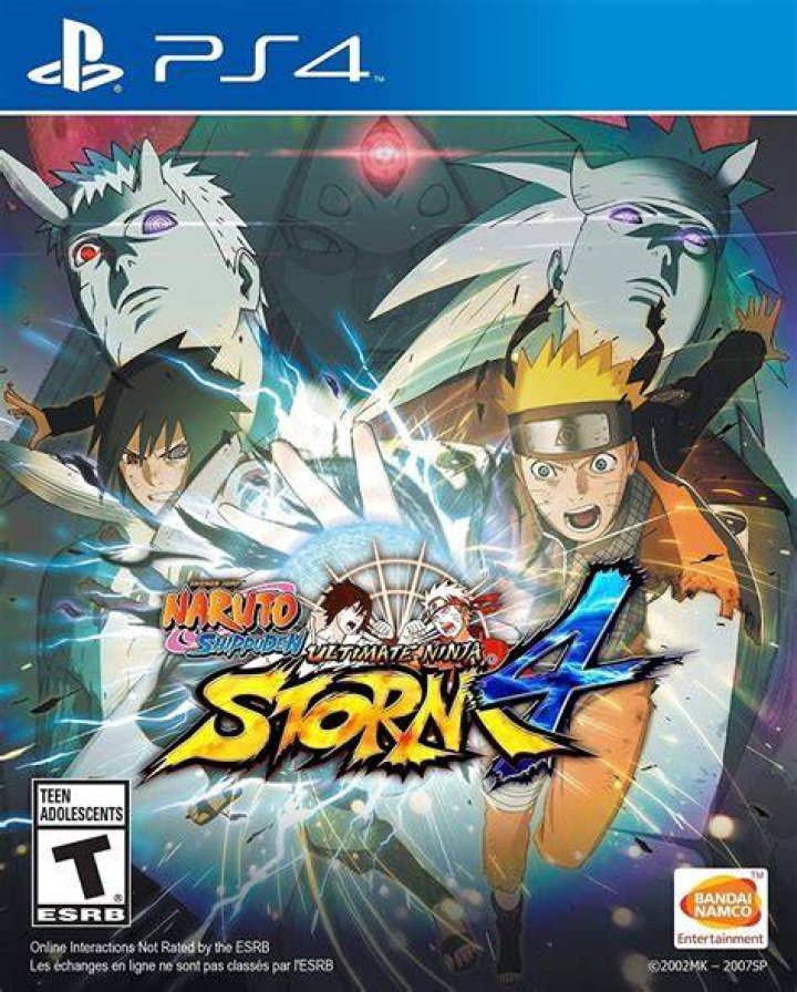 PS4 cover of Naruto Ultimate Ninja Storm