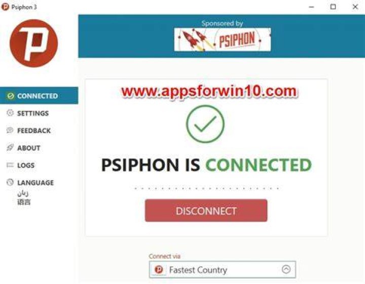 Psiphon 4 (2016) Free Download for Windows 10/7/8/8.1 PC & Laptop