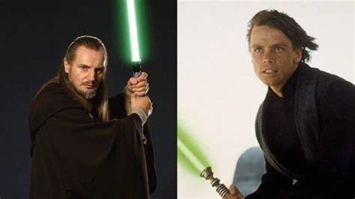 Qui-Gon Jinn, Luke Skywalker, and Bo-Katan Kryze