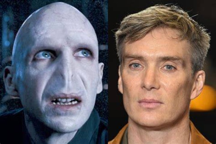 Ralph Fiennes as Voldemort in Harry Potter