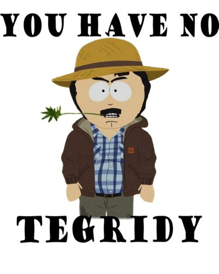 Randy holding the last Tegridy weed in South Park Post Covid.