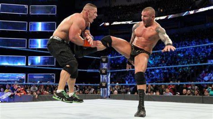 Randy Orton v John Cena TLC 2013 WWE World Heavyweight Champion Cropped