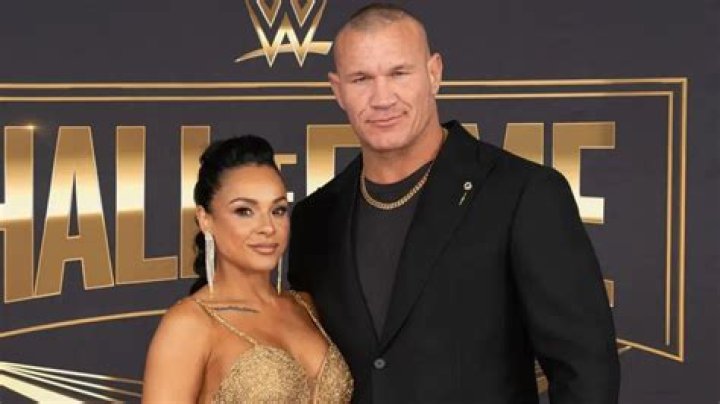 Randy Orton With HIs Wife