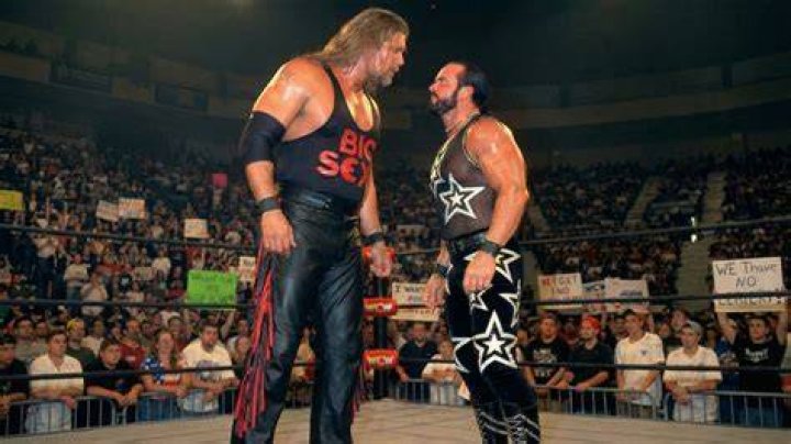 Randy Savage v Kevin Nash The Great American Bash 1999 Cropped