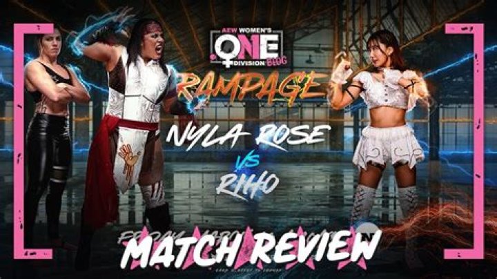 Riho vs Baker vs Nyla vs Shida AEW