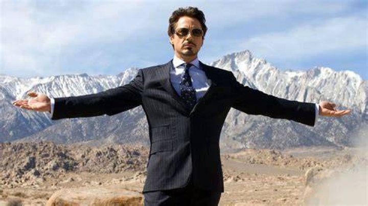 Robert Downey Jr. as Tony Stark in Spider-man: Homecoming