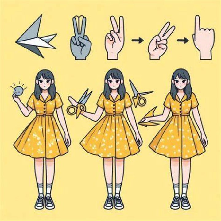 Rock Paper Scissors Yellow Dress Video Reddit Twitter