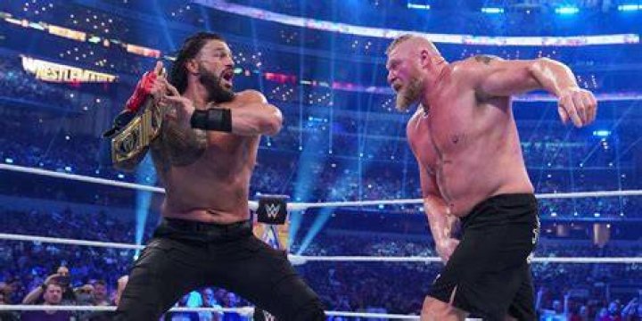 Roman Reigns v Brock Lesnar WrestleMania 34