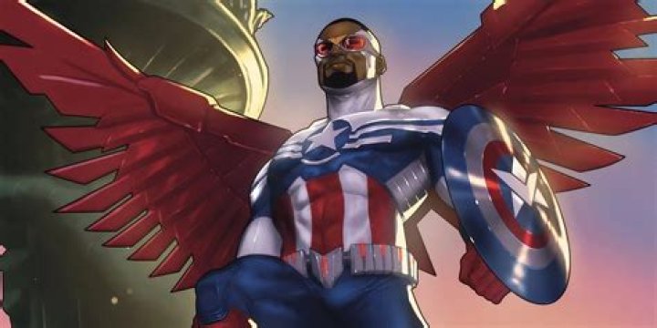 Sam Wilson and Captain America in The Falcon and the Winter Soldier
