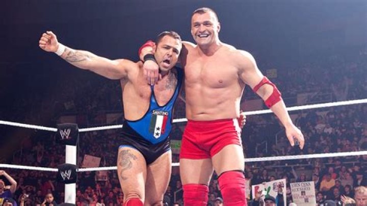 Santino Marella &amp; Vladimir Kozlov vs Heath Slater &amp; Justin Gabriel