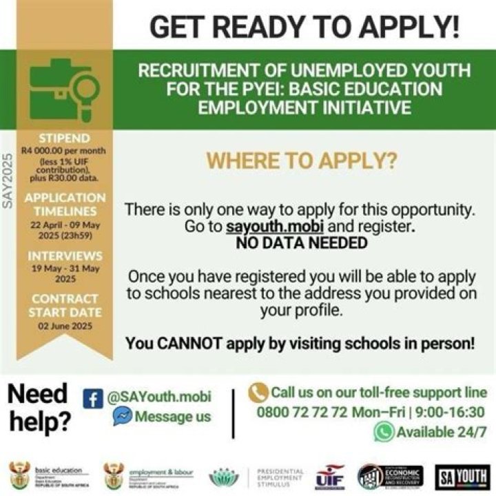 SA Youth Employment Login | Sayouth.mobi log in & Sign in 4 Sayouth Mobi Login