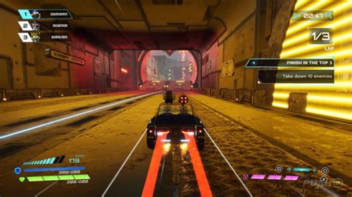 Screenshot of racers in Trials Evolution
