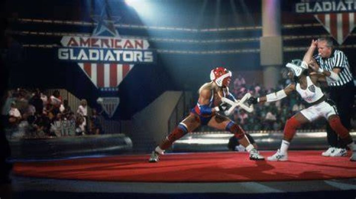 Sha-Ri Pendleton-Mitchell in american gladiators and muscles and mayhem