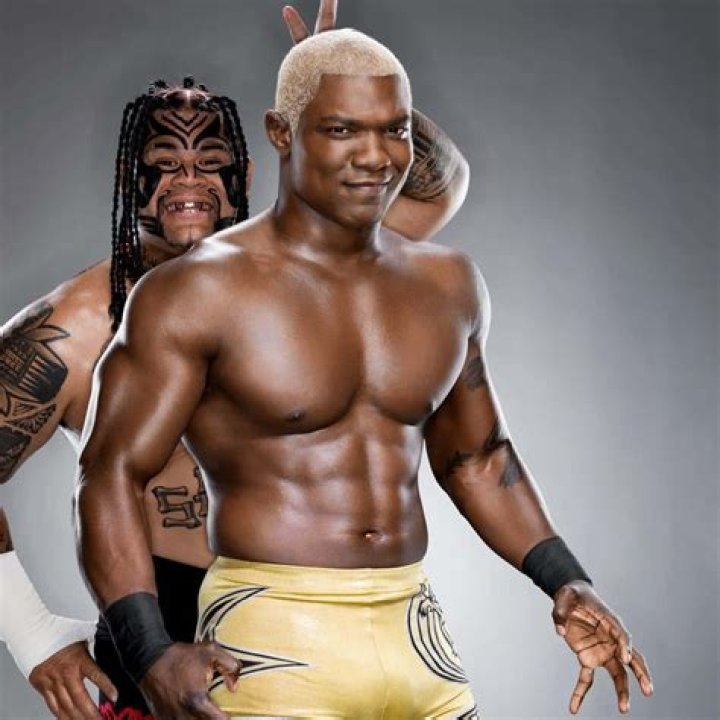 Shelton Benjamin walking to the ring as WWE Intercontinental Champion. 