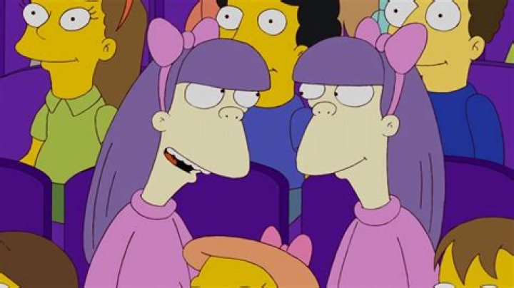 Sherri and Terri in The Simpsons