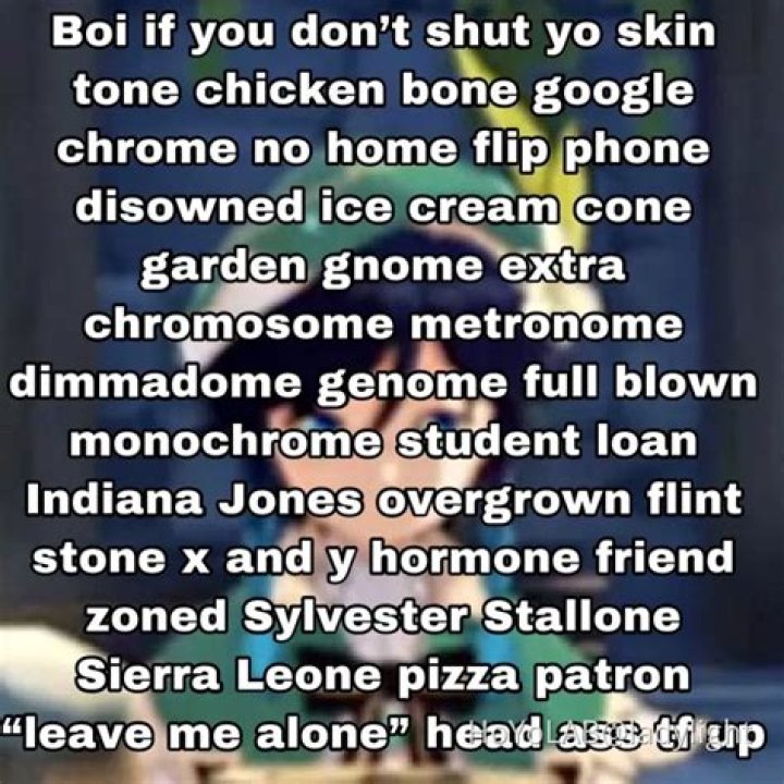 Shut yo skin tone chicken bone google chrome no home flip phone