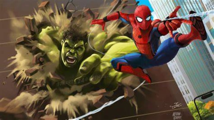Spider-Man and the Incredible Hulk in Marvel Comics
