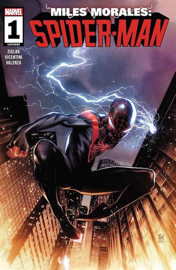 Spider-Man Miles Morales Cover Venom Shot