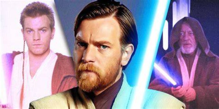 Split image of Obi-Wan Kenobi and The Mandalorian promo art