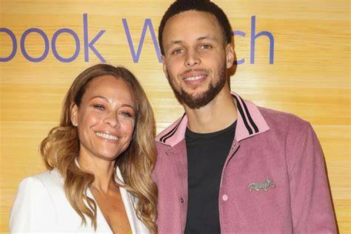 Stephen Curry and Mother Sonya Curry Watch 6ft 4" GodSister Cameron