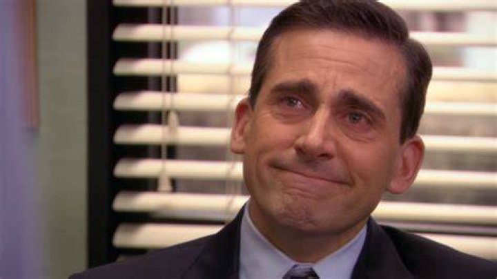Steve Carell screaming during the waxing scene in The 40-Year-Old Virgin