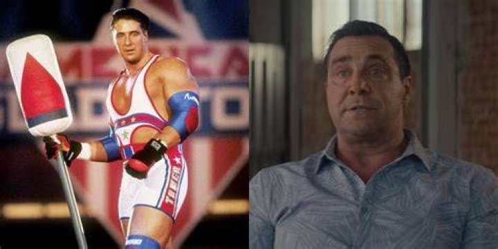Steve Henneberry in American Gladiators and muscles and mayhem