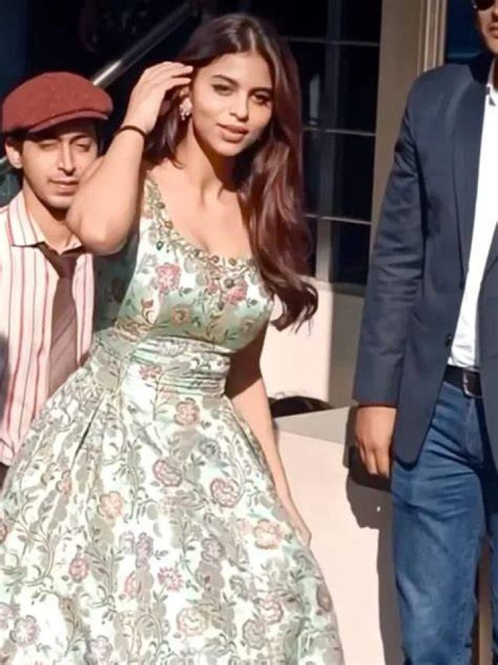 Suhana Khan Vintage Pastels