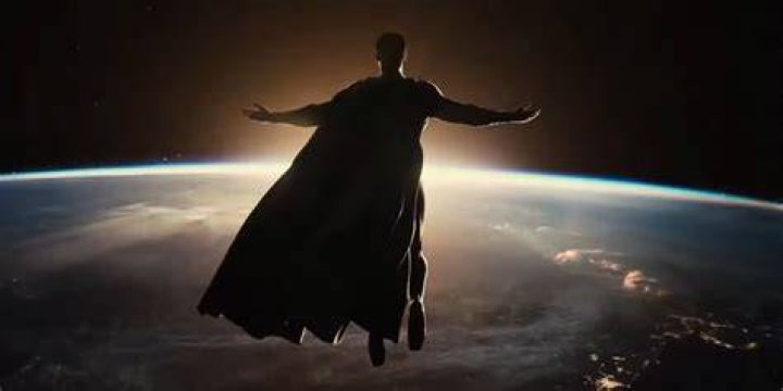 Superman basking in the sun's rays in Zack Snyder's Justice League