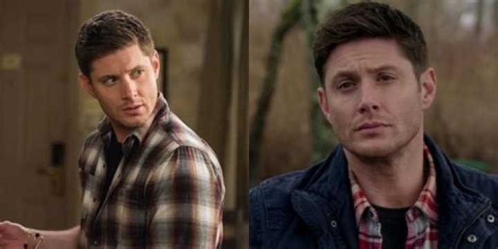 Supernatural split image Dean looks surprised Dean looks in thought