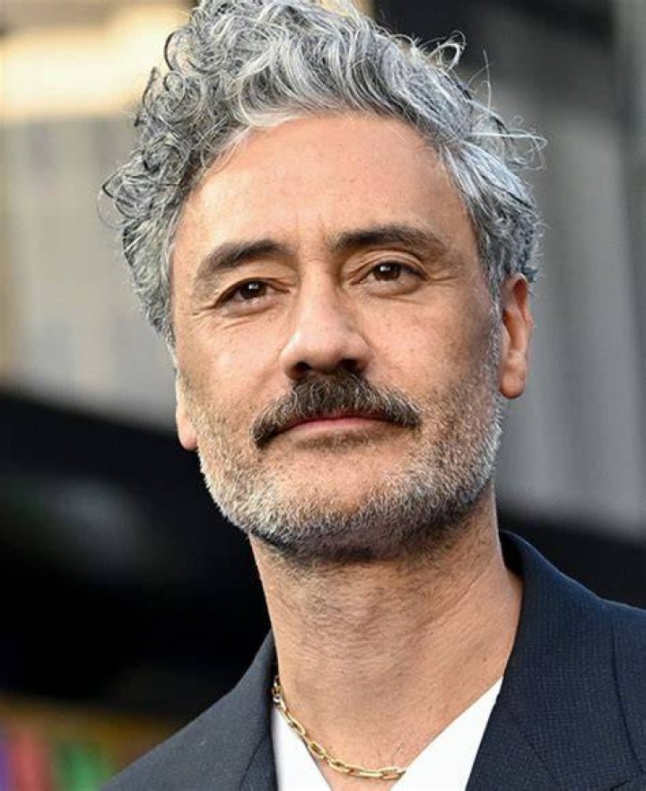 Taika Waititi with a glass of blood in What We Do in the Shadows