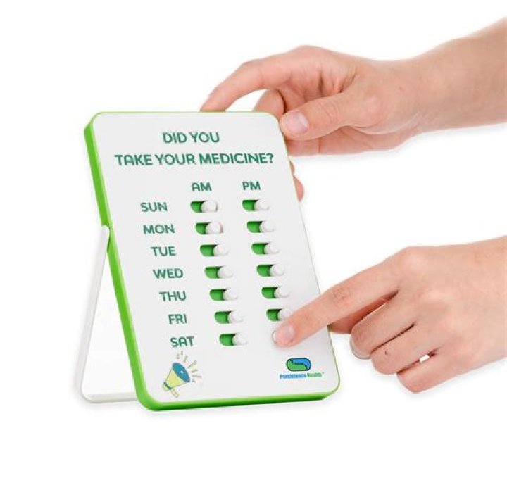 Take-n-Slide Medication Tracker and Reminder, one of the best gifts for adhd adults