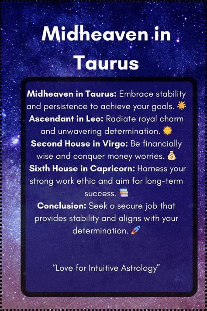 Taurus Midheaven in Astrology Building an Empire YouTube