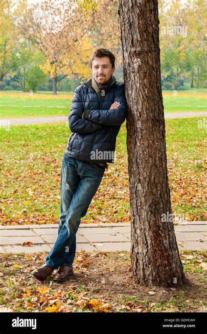 Ted leaning against a tree in Friday the 13th Pt 2.