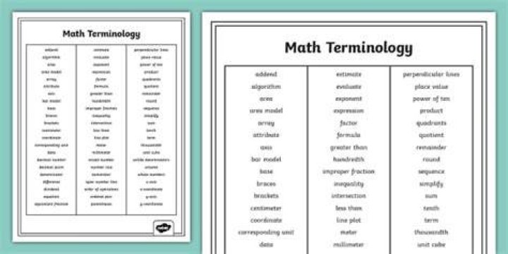Terminology primary derives von one make choose