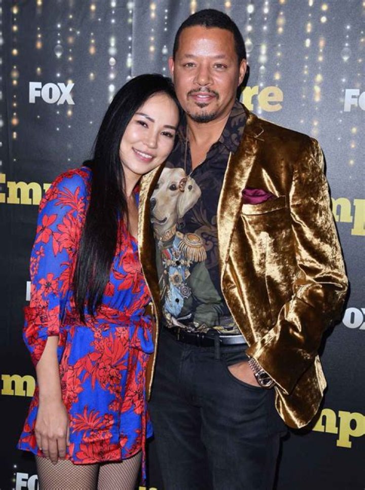 Terrence Howard and Mira Pak