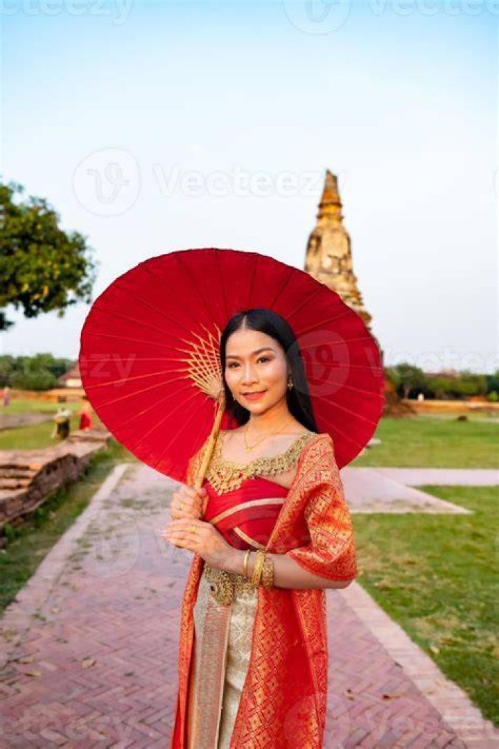 thai girl giggling
