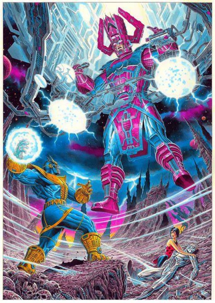 Thanos and Galactus