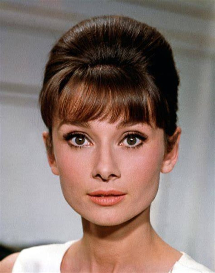 The actress Audrey Hepburn photographed with her husband Mel Ferrer