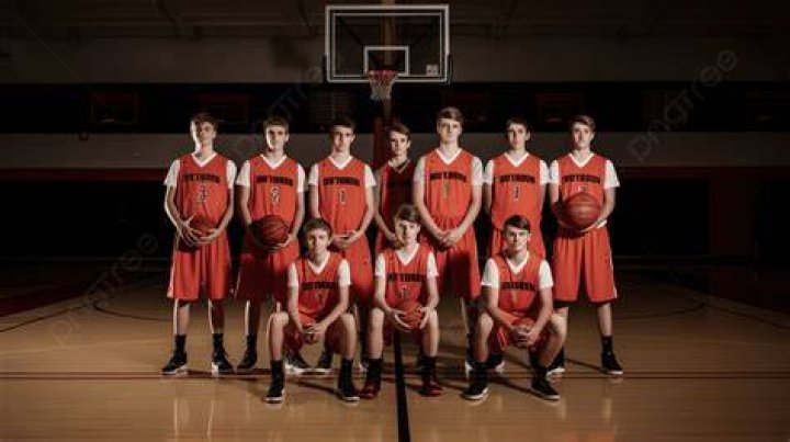 The basketball team poses in Last Chance U: Basketball on Netflix