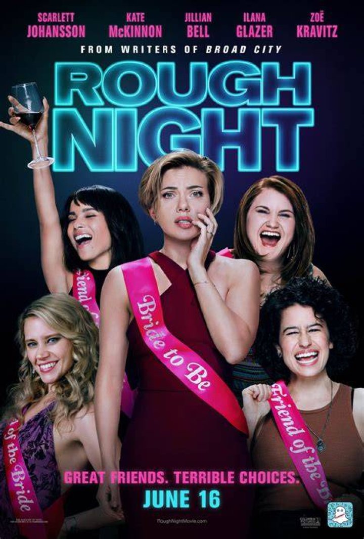 The cast of Rough Night.