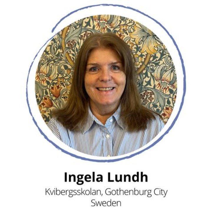 The Conference Ingela with the hotel magazine