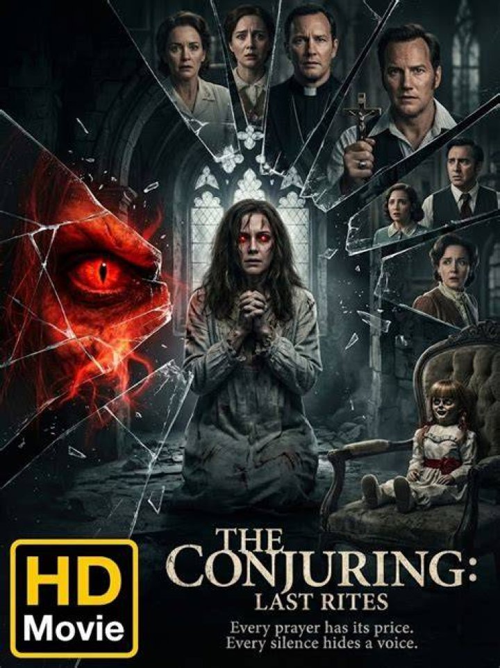 THE CONJURING, back, from left Cindy Perron, Nancy Perron, April