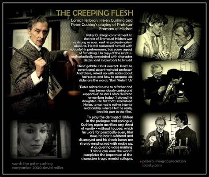 The Creeping Flesh, Cushing and Lee
