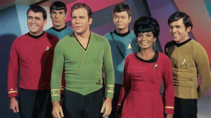 The crew of the Enterprise